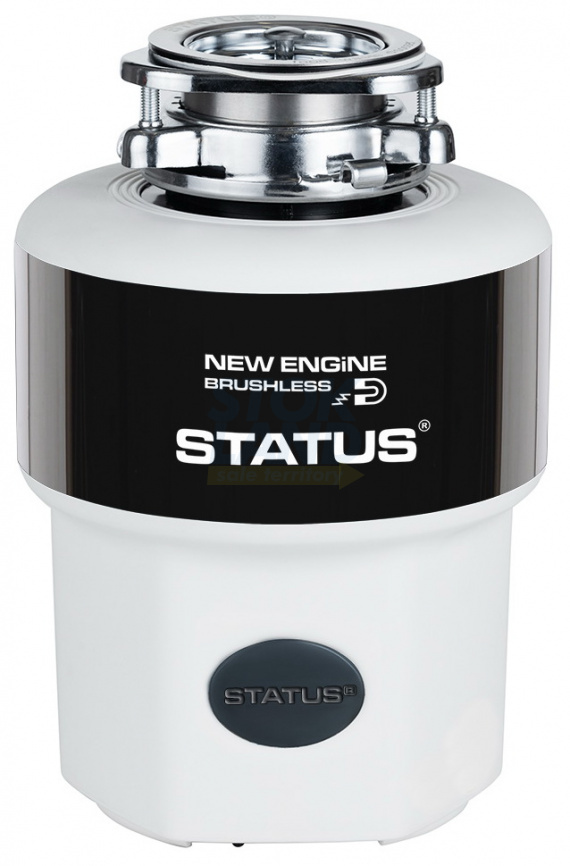 Измельчитель пищевых отходов Status NEXT 400 Белый, черный металлик (09811001) фото 2