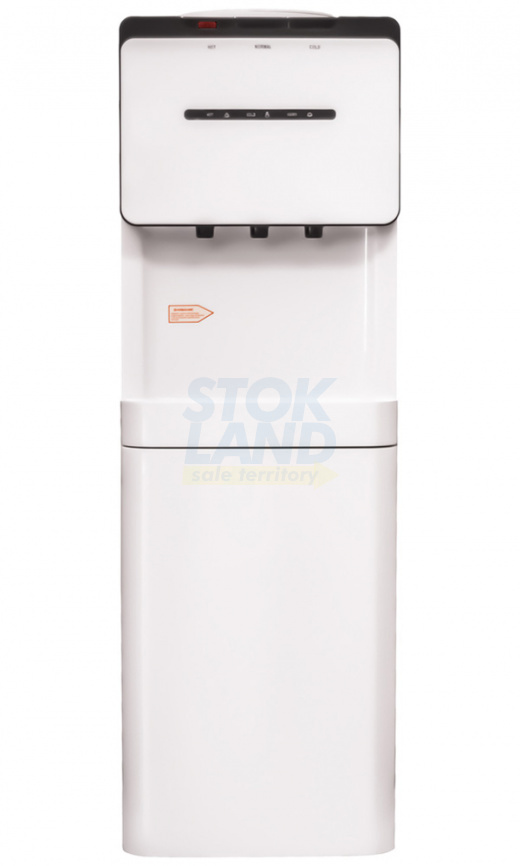 Кулер для воды Aqua Work YLR2-5-V908 (белый) напольный, компрессор, шкафчик 6.5 л, 3 кнопки (20274) фото 1