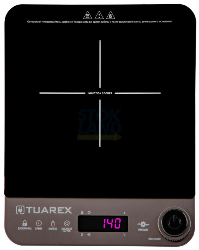 Плита настольная индукционная Tuarex TK-2728, черный фото 1