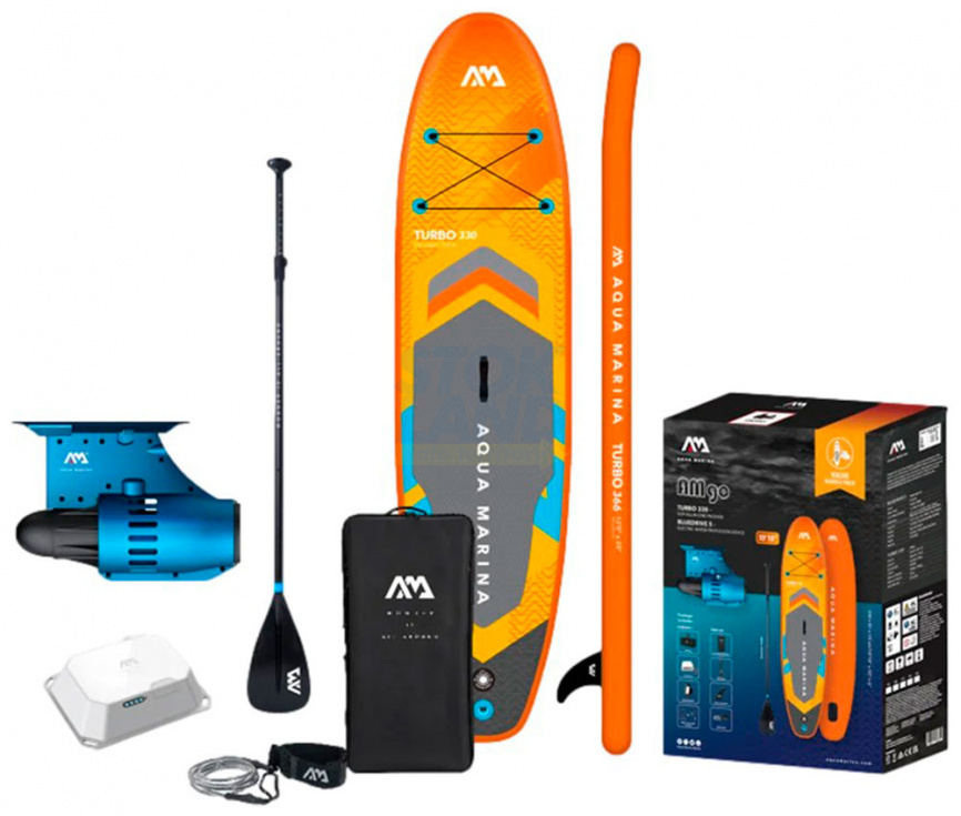 SUP-доска Aqua Marina AM go iSUP, AMGO-320PFS фото 9