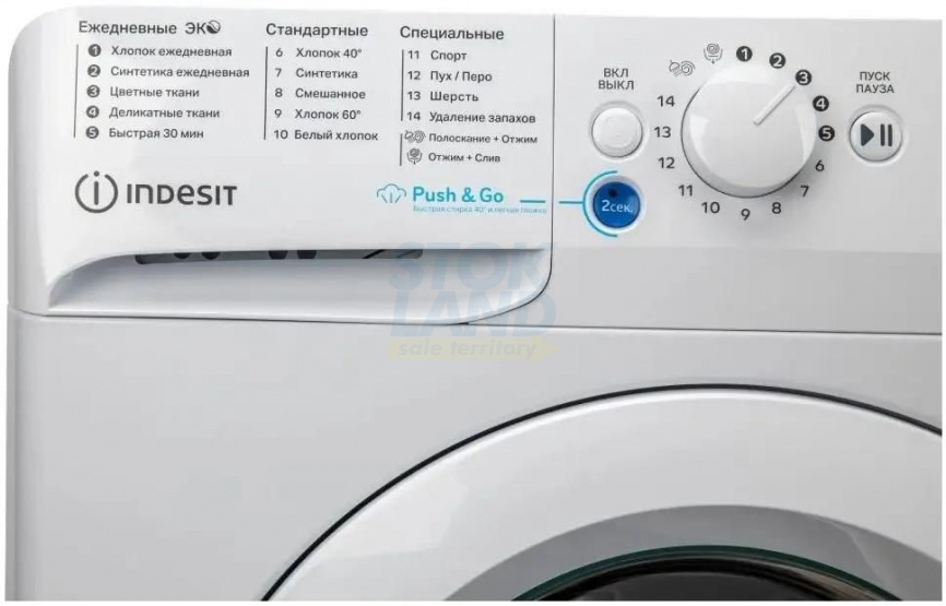 Стиральная машина Indesit BWSA 5109 WWV фото 4
