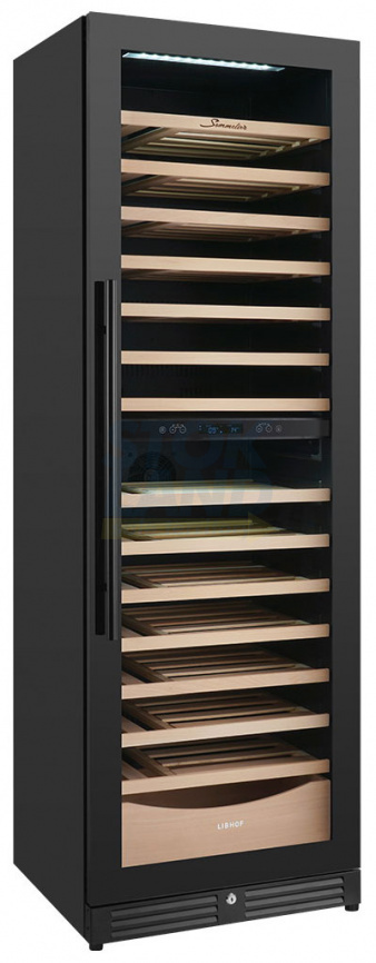 Винный шкаф Libhof SMD-110 slim black фото 5