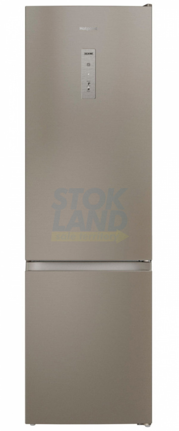 Двухкамерный холодильник Hotpoint HT 6200 BZ бронзовый фото 1