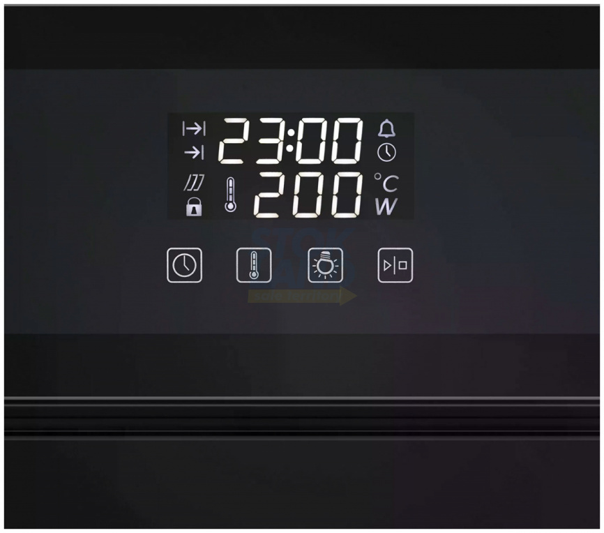 Электрический духовой шкаф Meferi MEO607BK MICROWAVE фото 9
