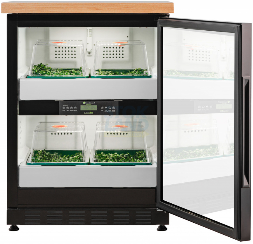 Шкаф для выращивания микрозелени Urban Cultivator Dr.Greens Residential-1, черный (9003S) фото 3
