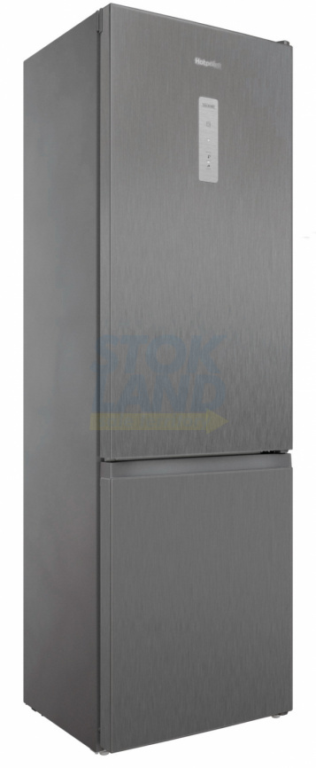 Двухкамерный холодильник Hotpoint HT 6200 MX нержавеющая сталь фото 2