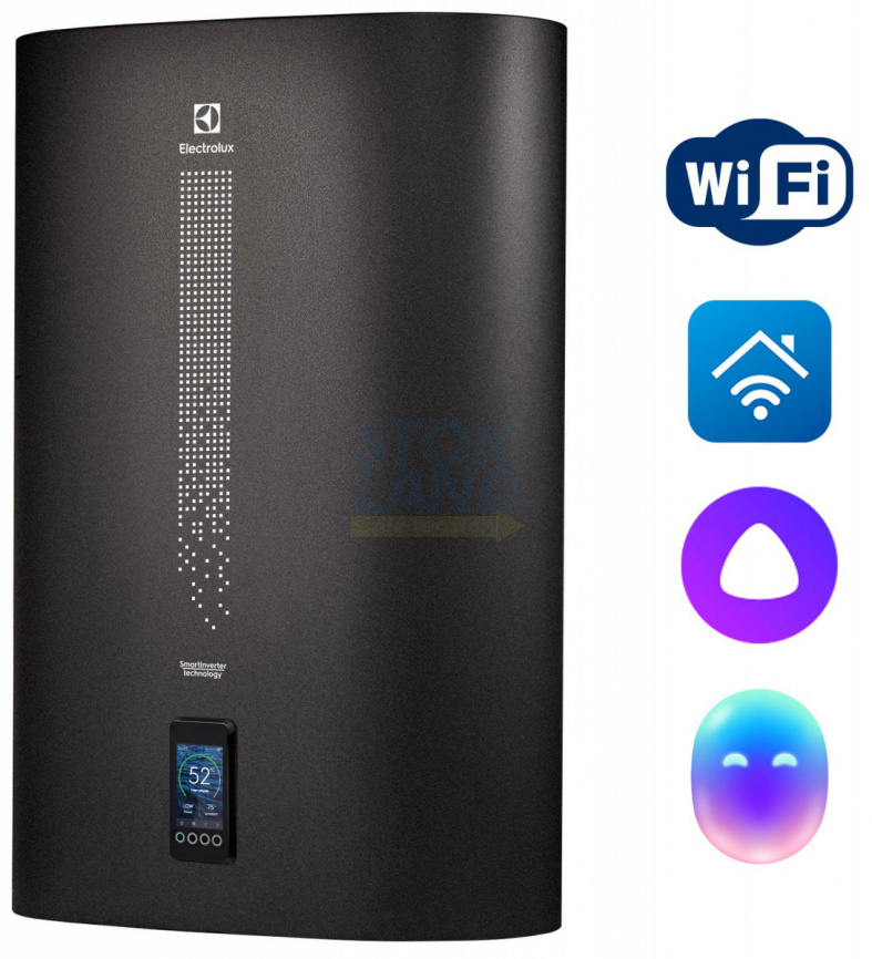 Водонагреватель накопительный Electrolux EWH 80 SmartInverter Grafit фото 15