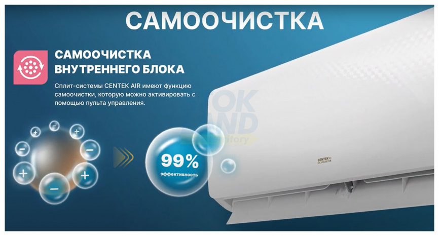 Кондиционер сплит-система Centek CT-65CDC12 инвертор фото 11