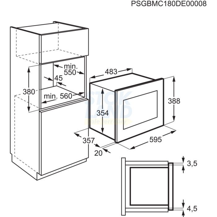 Встраиваемая микроволновая печь СВЧ Electrolux LMS4253TMX фото 2