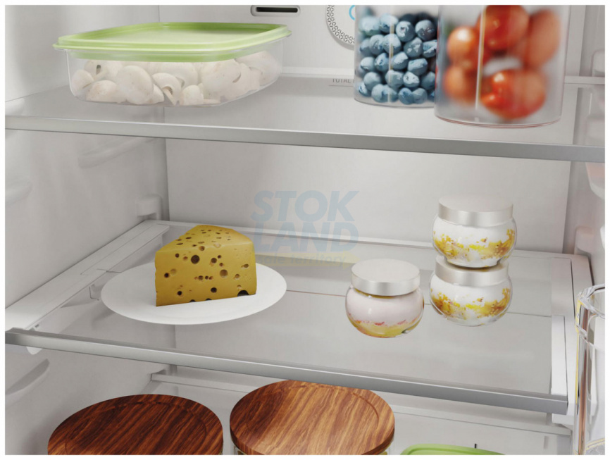 Двухкамерный холодильник Hotpoint HT 7201I AB O3 мраморный фото 6