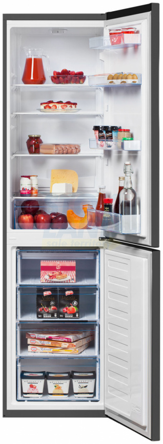 Двухкамерный холодильник Beko B1RCSK332G насыщенный серый фото 2
