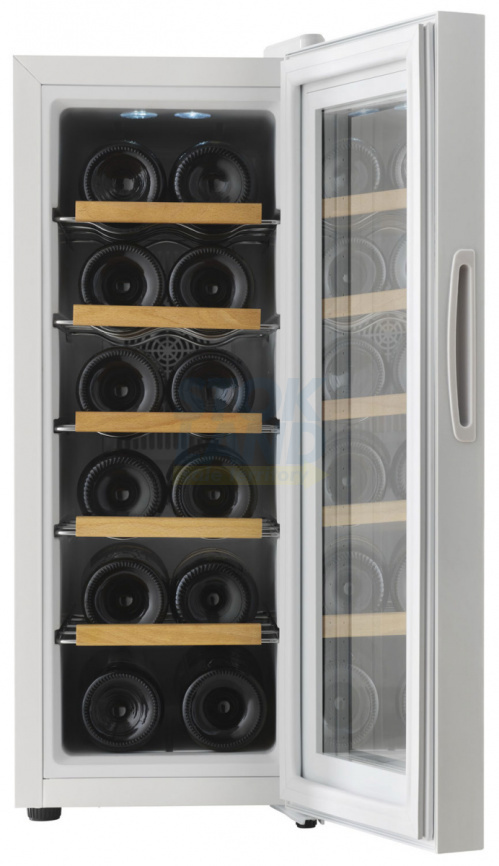 Винный шкаф Tesler WCV-125 WHITE фото 6
