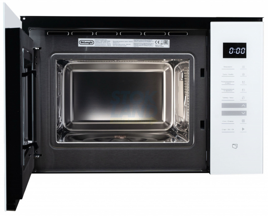 Встраиваемая микроволновая печь СВЧ De’Longhi DMO 25BB ROMA фото 6