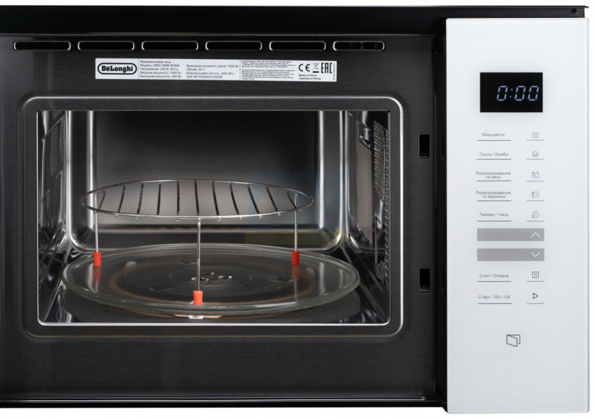 Встраиваемая микроволновая печь СВЧ De’Longhi DMO 25BB ROMA фото 7