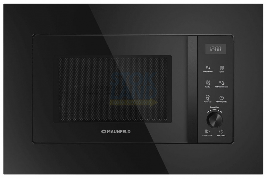 Встраиваемая микроволновая печь СВЧ Maunfeld JBMO1225FSGB02 фото 1