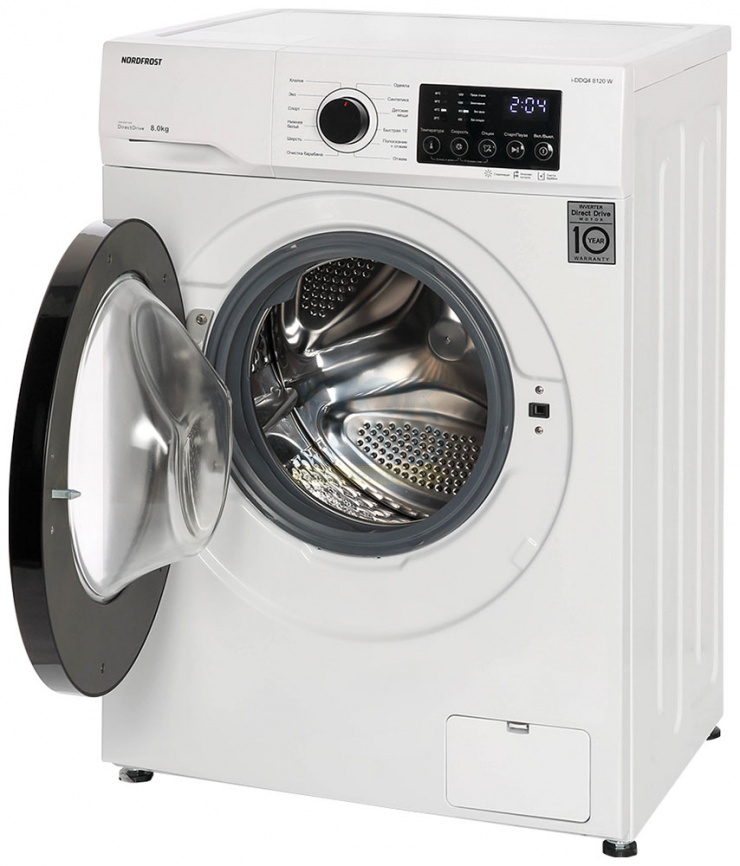 Стиральная машина NordFrost i-DDQ4 8120 W фото 3