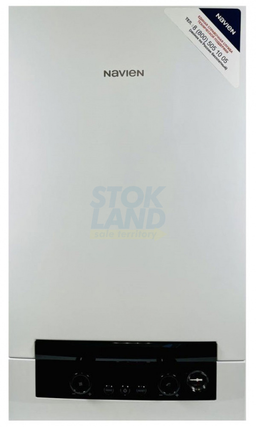 Котел газовый Navien Heatluxe NGB210 - 10K, 2-ух контурный, закрытая камера сгорания фото 1