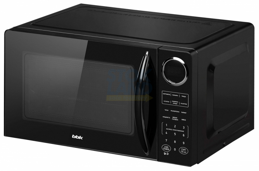 Микроволновая печь - СВЧ BBK 23MWS-907S/B, черный фото 3