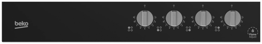 Газовая варочная панель Beko HILW64325SB фото 6