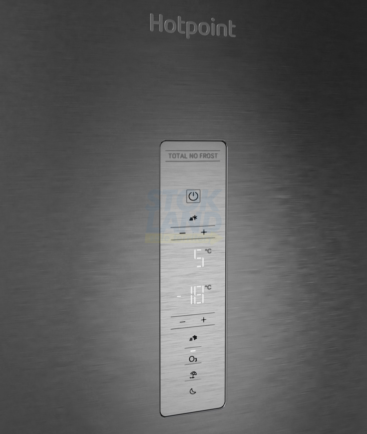 Двухкамерный холодильник Hotpoint HT 7201I MX O3 нержавеющая сталь фото 5