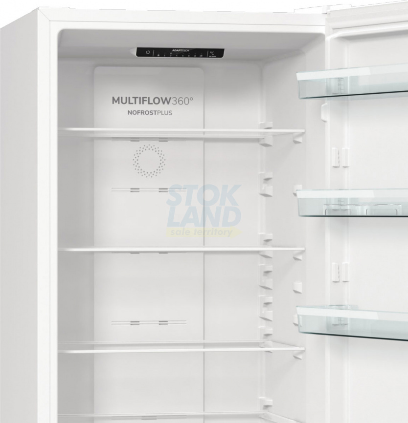 Двухкамерный холодильник Gorenje NRK6201PW4 фото 6