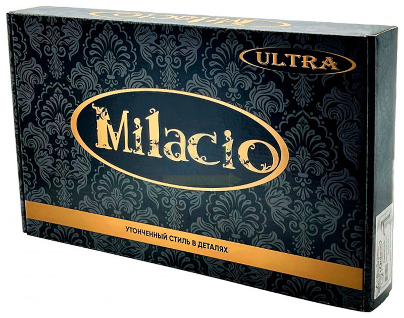 Кухонный смеситель Milacio Ultra (MCU.555.GM), сталь вороненая фото 3