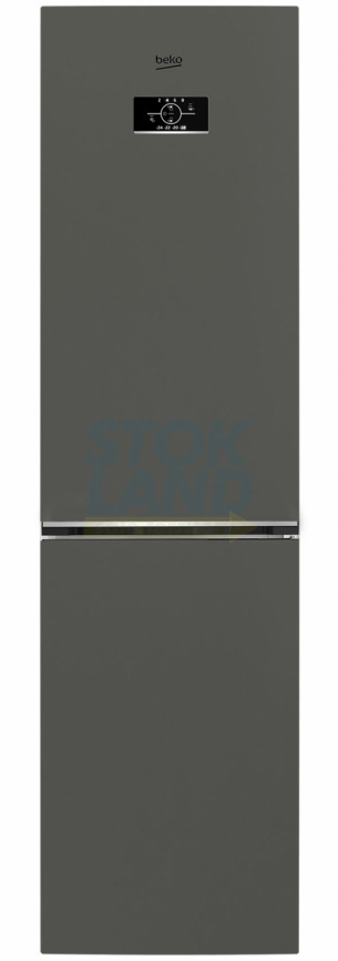 Двухкамерный холодильник Beko B3R0CNK332HG насыщенный серый фото 1