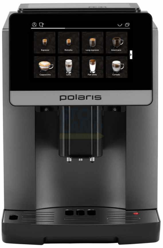 Кофемашина Polaris PACM 2080AC, Wi-Fi IQ Home, (019534), графит фото 3
