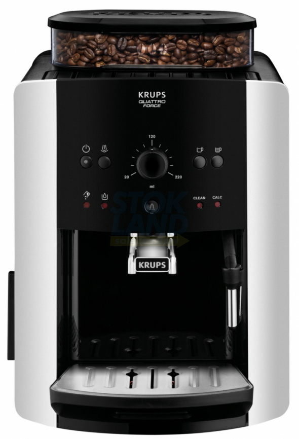 Кофемашина автоматическая Krups Arabica EA811810 черный/ серебряный фото 8