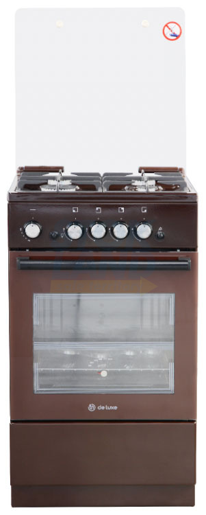 Газовая плита De luxe 5040.32г(кр) ЧР-014 фото 1