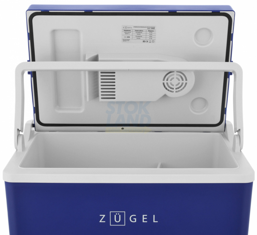 Автомобильный холодильник Zugel ZCR30 синий фото 14