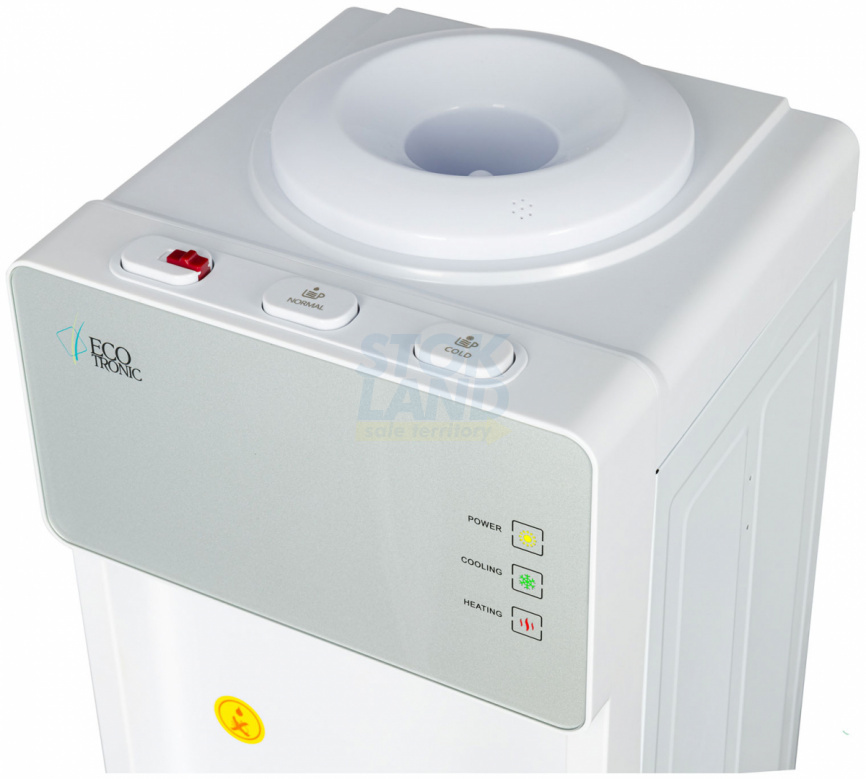Кулер для воды Ecotronic K23-LCE XS white-silver (ETK12619) фото 6