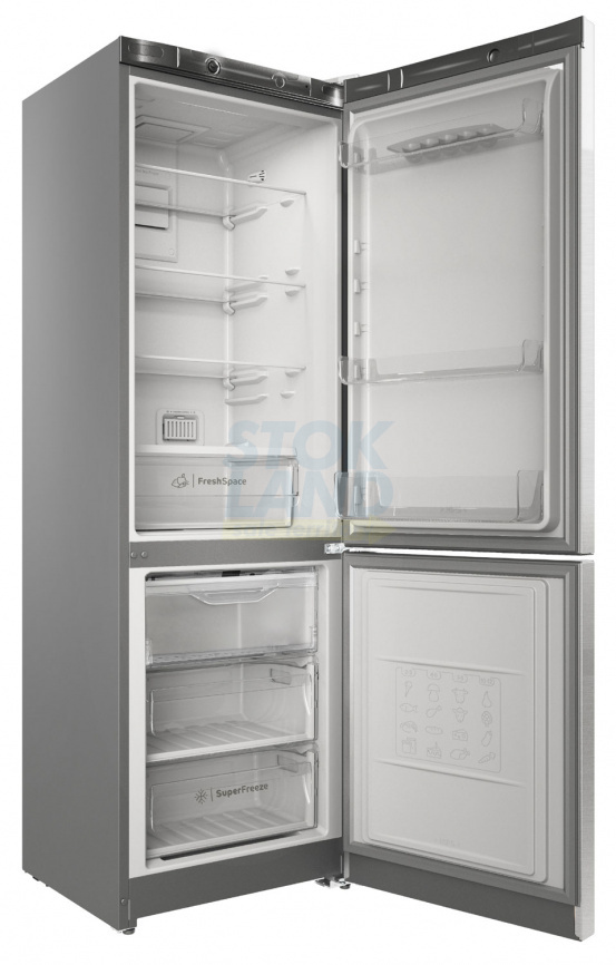 Двухкамерный холодильник Indesit ITS 4180 XB Нержавеющая сталь фото 4
