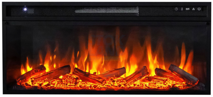 Каминокомплект Royal Flame Bergen (Разборный) Серый графит с очагом Vision 42 LOG LED фото 2
