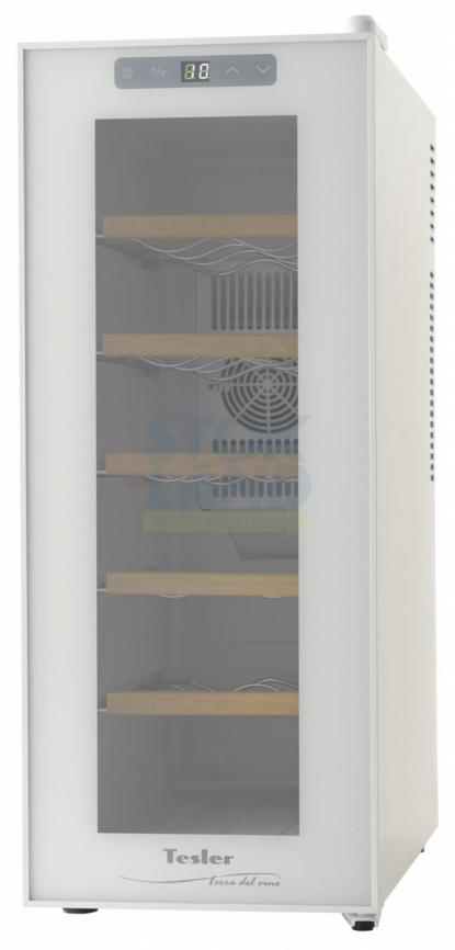Винный шкаф Tesler WCV-125 WHITE фото 8