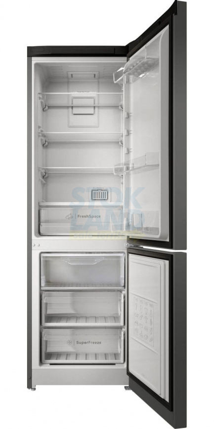 Двухкамерный холодильник Indesit ITS 5180 NG Темно-серый фото 2