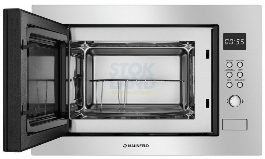 Встраиваемая микроволновая печь СВЧ Maunfeld MBMO.25.8S фото 3