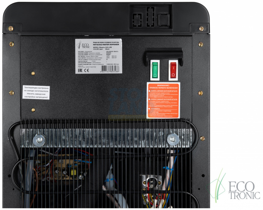 Кулер для воды Ecotronic K42-LXM black (ETK13257) фото 6