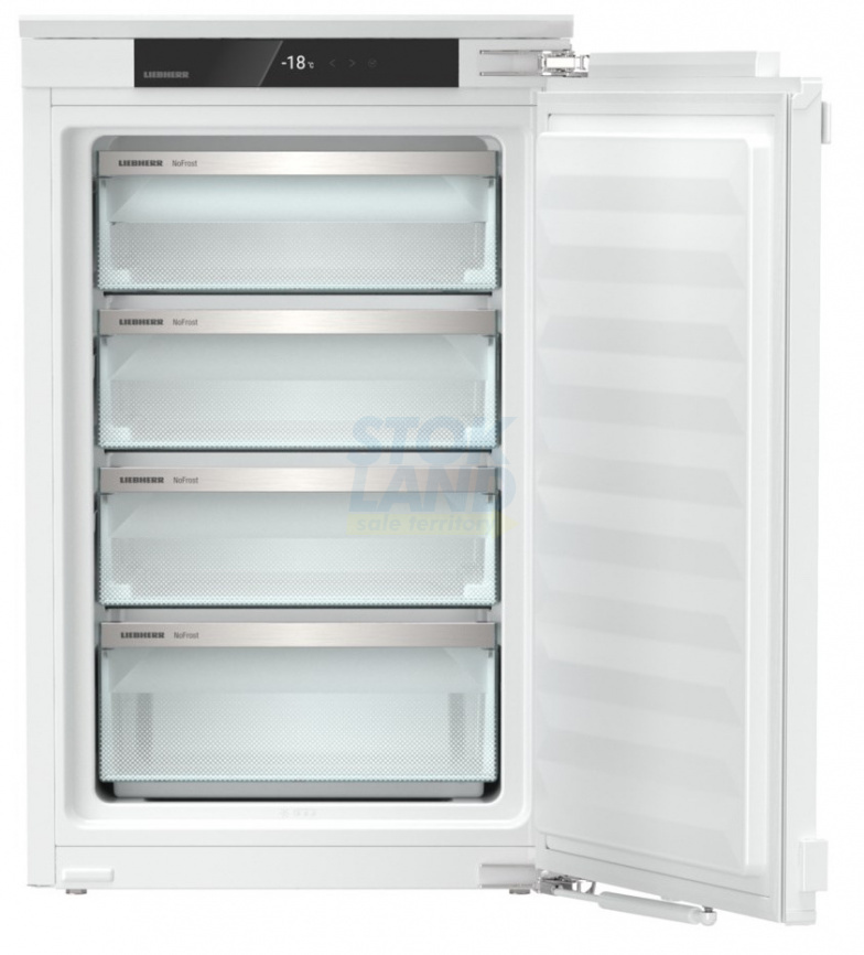 Встраиваемый морозильник Liebherr IFNd 3924-22 001 NoFrost белый фото 3