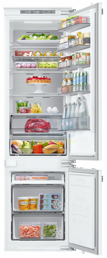 Встраиваемый двухкамерный холодильник Samsung BRB80F30AEF0EO фото 10