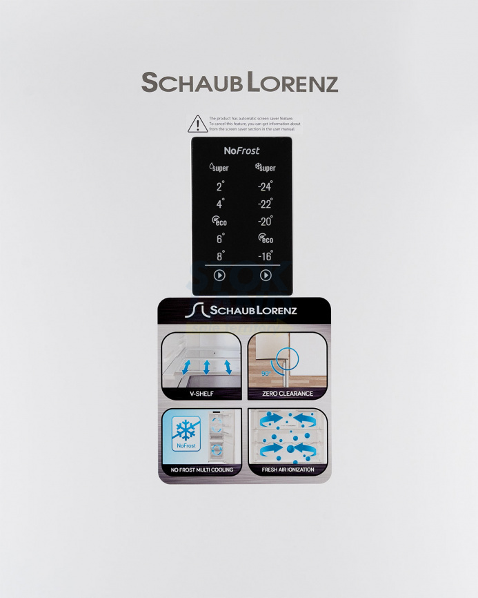 Двухкамерный холодильник Schaub Lorenz SLUS 379 W4E фото 4