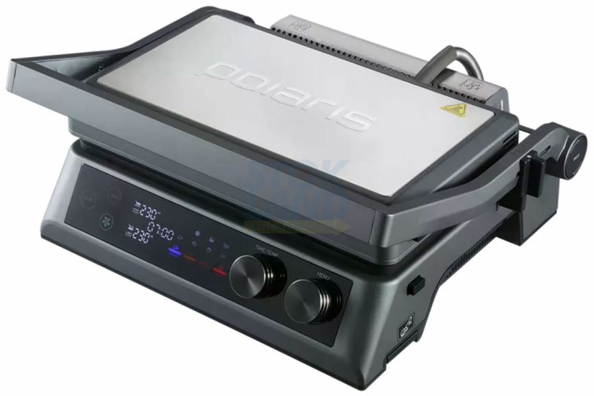 Гриль Polaris PGP 3010 SMOKELESS, графитовый фото 10