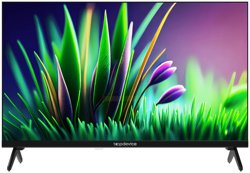 Телевизор Topdevice TV24 LED FRAMELESS CN04 HD (TDTV24CN04H_BK) черный фото 1