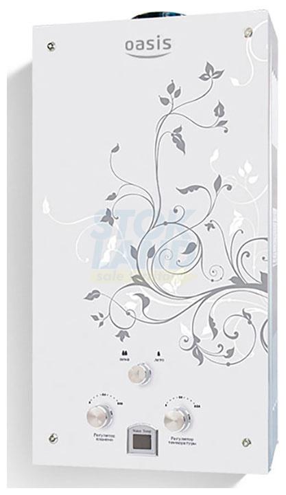 Газовый водонагреватель Oasis Glass 20 ZG цветной фото 1