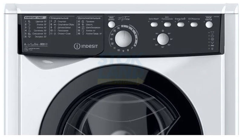 Стиральная машина Indesit EWSB 5085 BK CIS фото 2