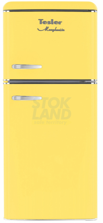 Двухкамерный холодильник Tesler RT-152 YELLOW фото 1