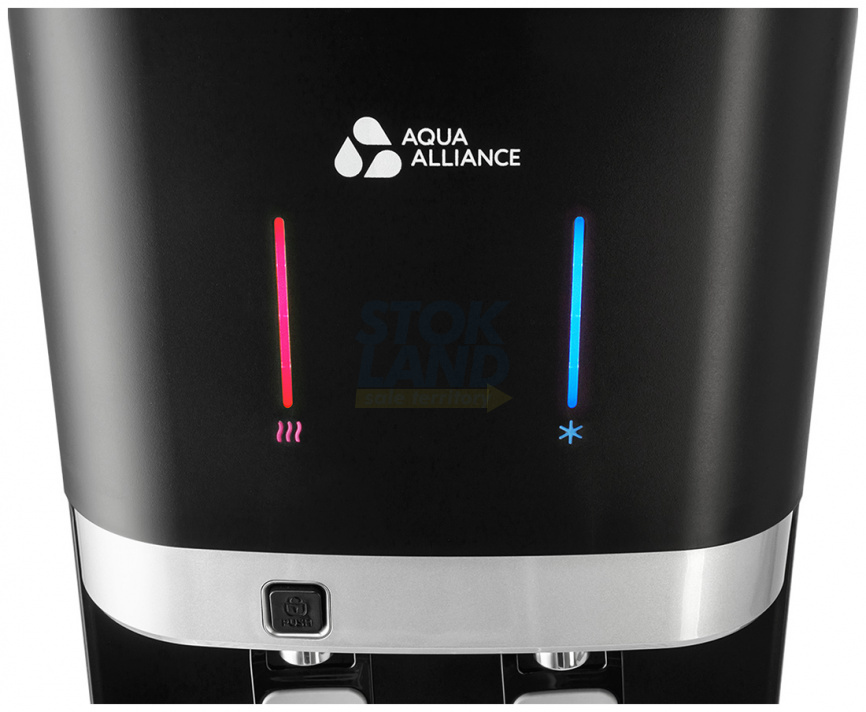 Пурифайер-проточный кулер для воды Aquaalliance A820s-LC (00437) black фото 5