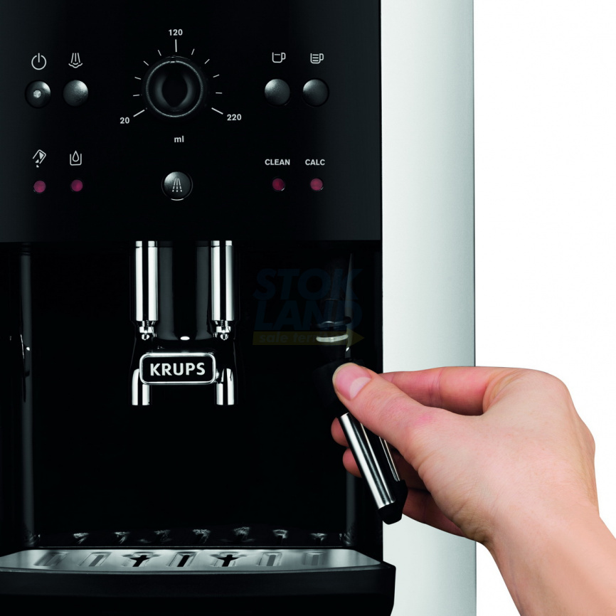 Кофемашина автоматическая Krups Arabica EA811810 черный/ серебряный фото 10