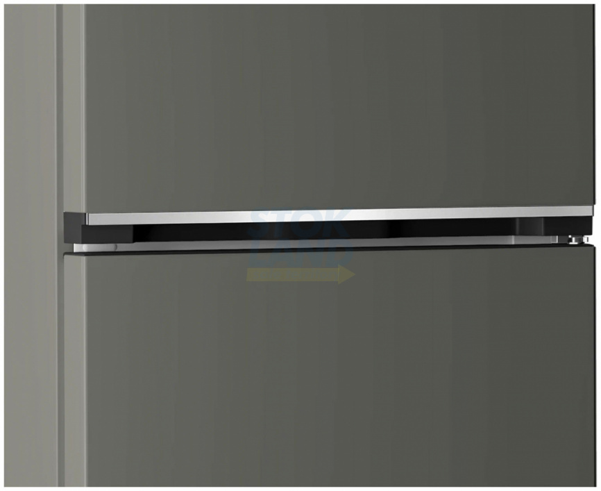 Двухкамерный холодильник Beko B3R0CNK402HG насыщенный серый фото 5