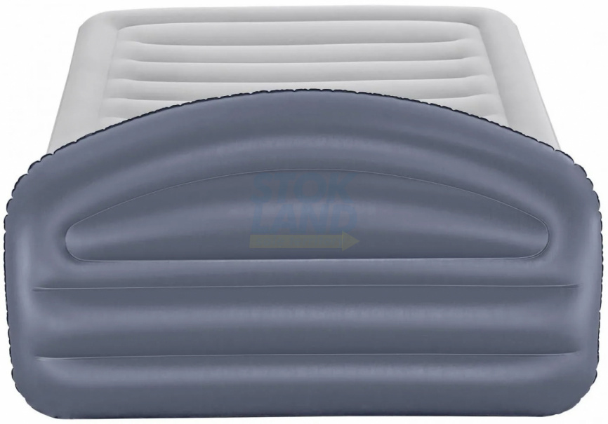 Кровать надувная BestWay 229х152х84 см, со спинкой, встр. насос 220 В, до 300 кг (671BD BW) фото 5